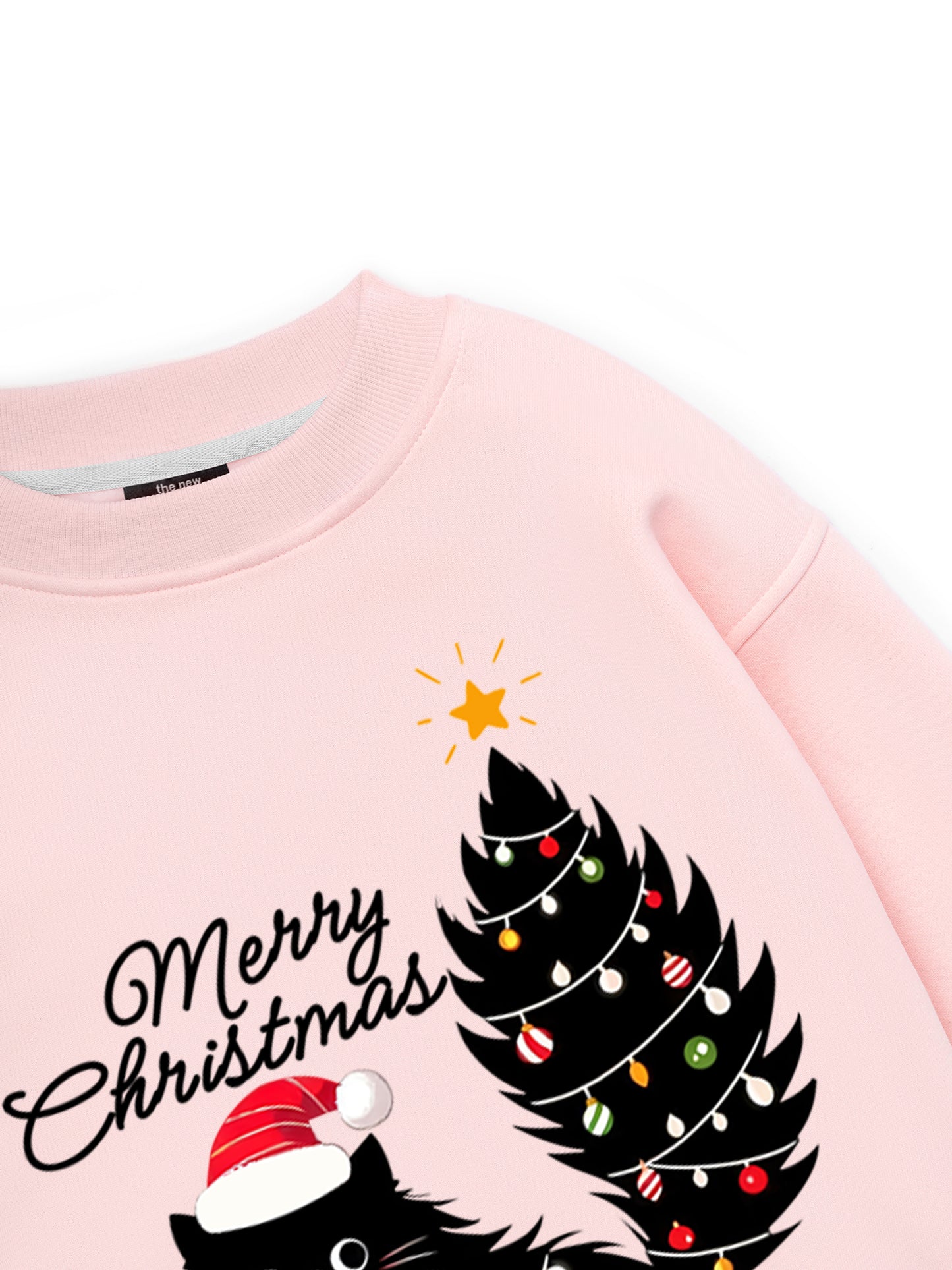 Black Kitty Christmas Sweater