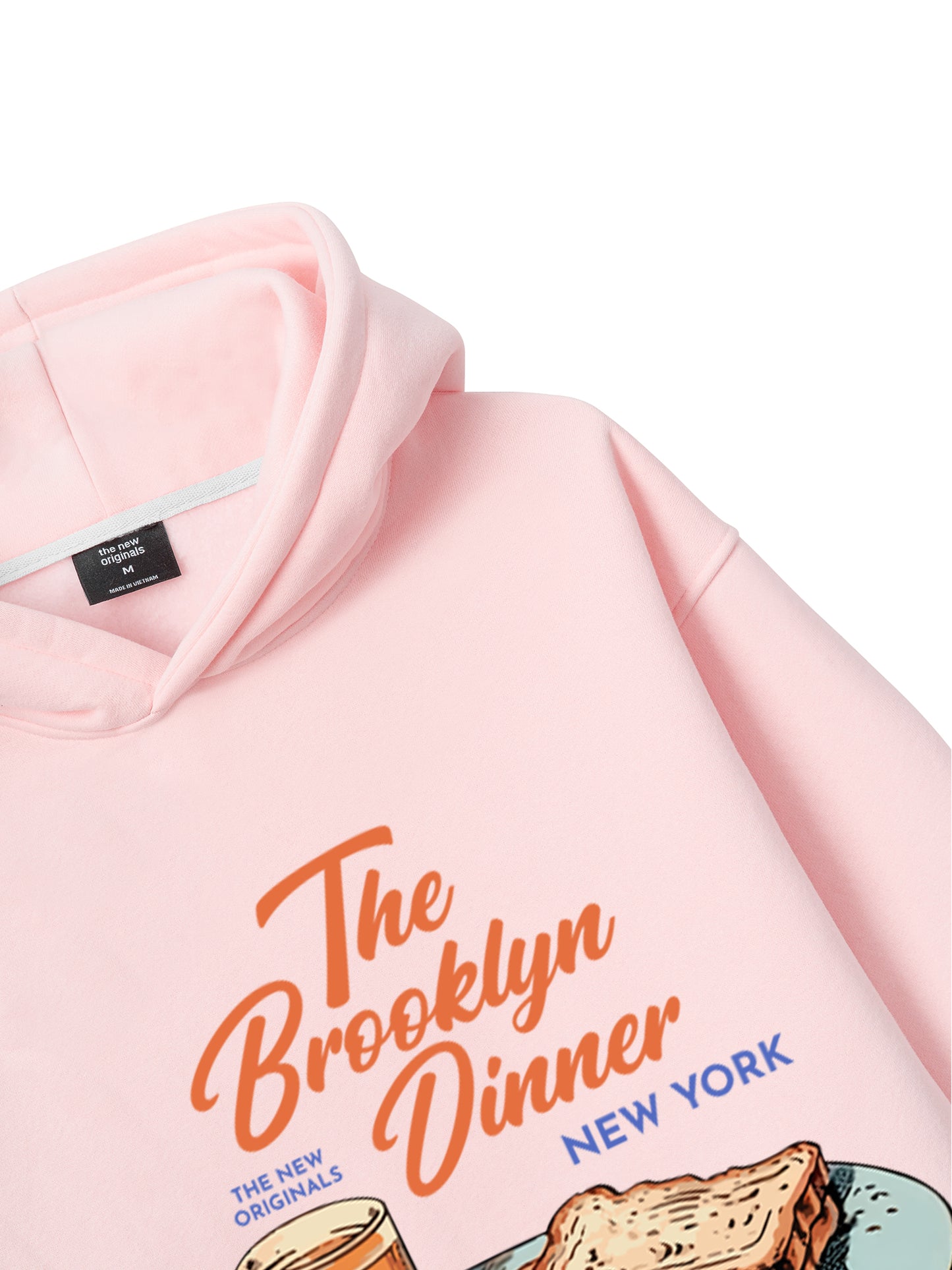 Brooklyn Diner Vintage Hoodie