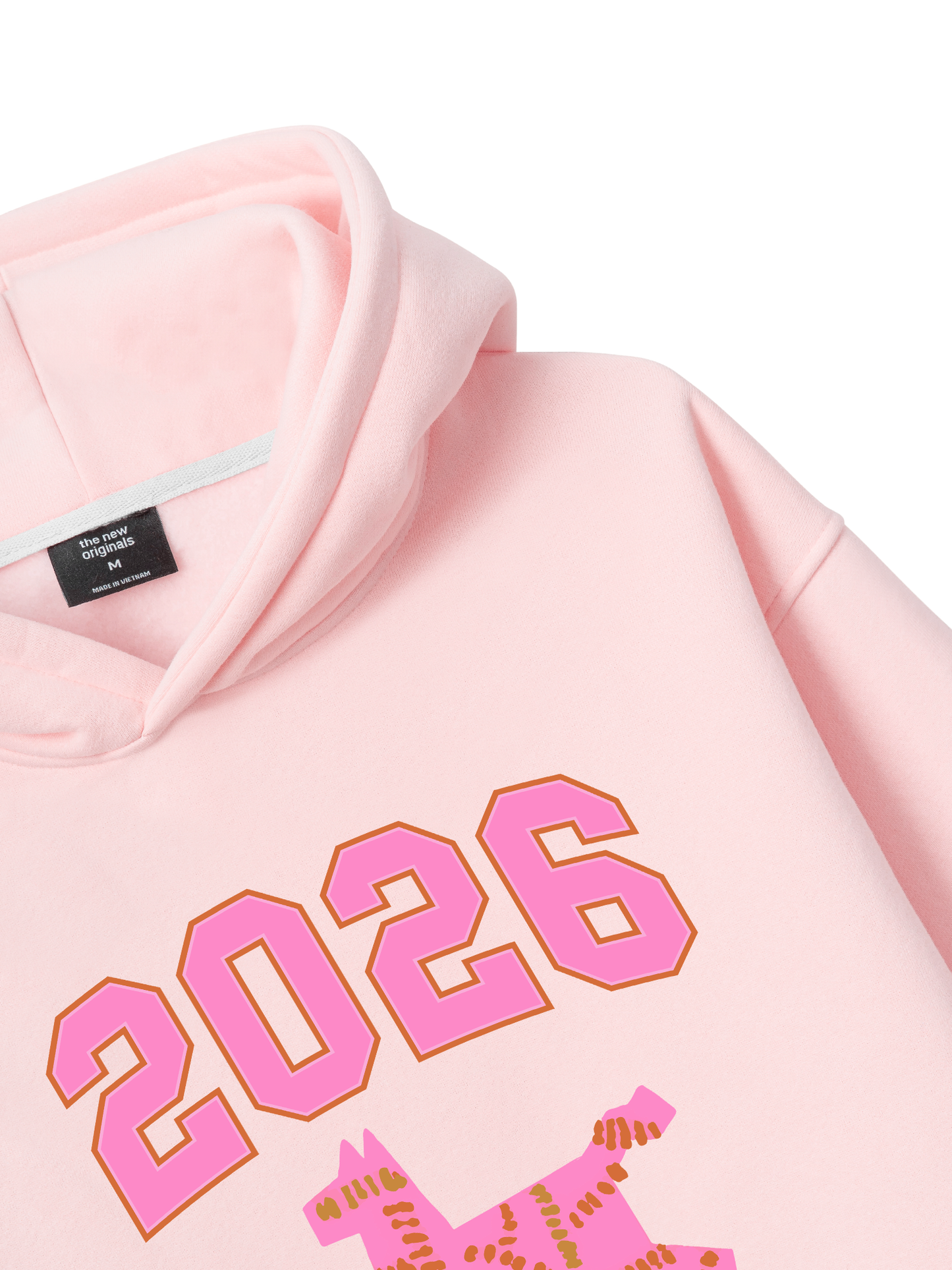 Bubble Pink Pony Hoodie