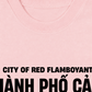 Áo Thun Relaxed Fit City Of Red Flamboyant