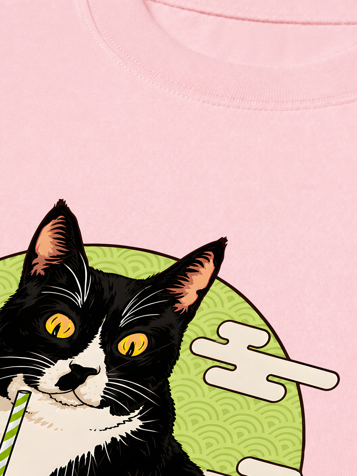 Áo Thun Relaxed Fit Matcha Mewz