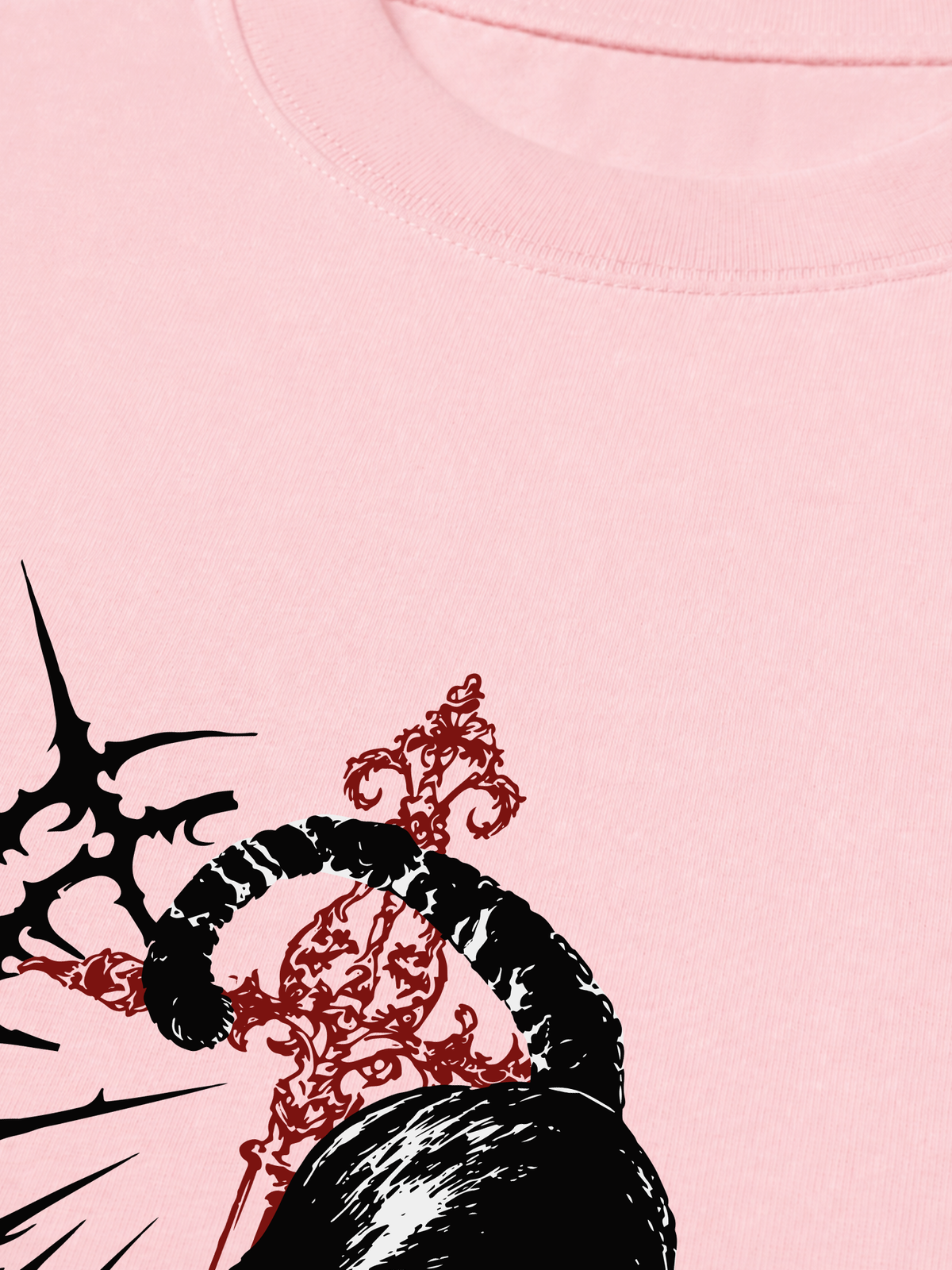 Áo Thun Relaxed Fit Crimson Fang