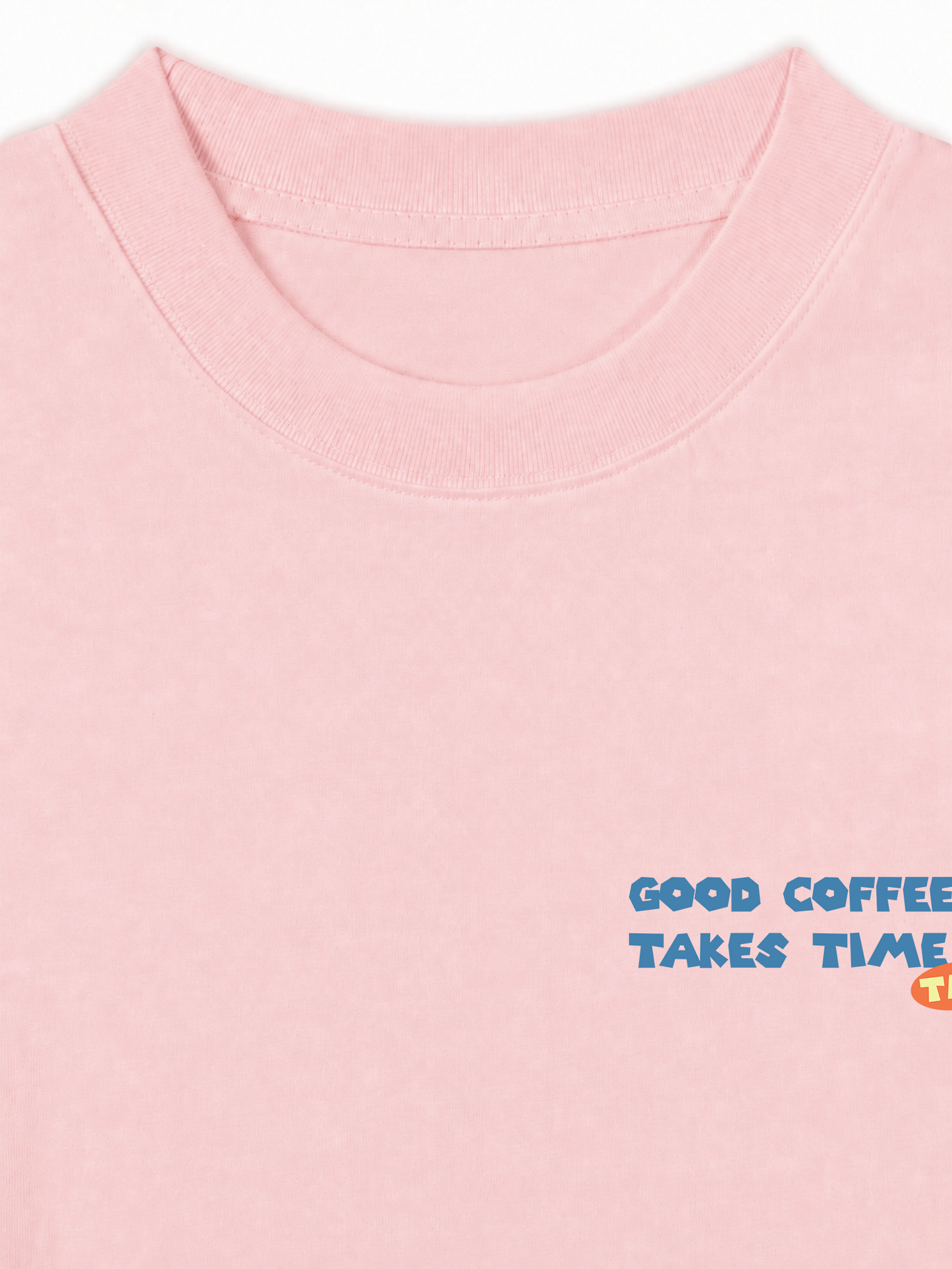 Áo Thun Relaxed Fit Good Coffee Take Time