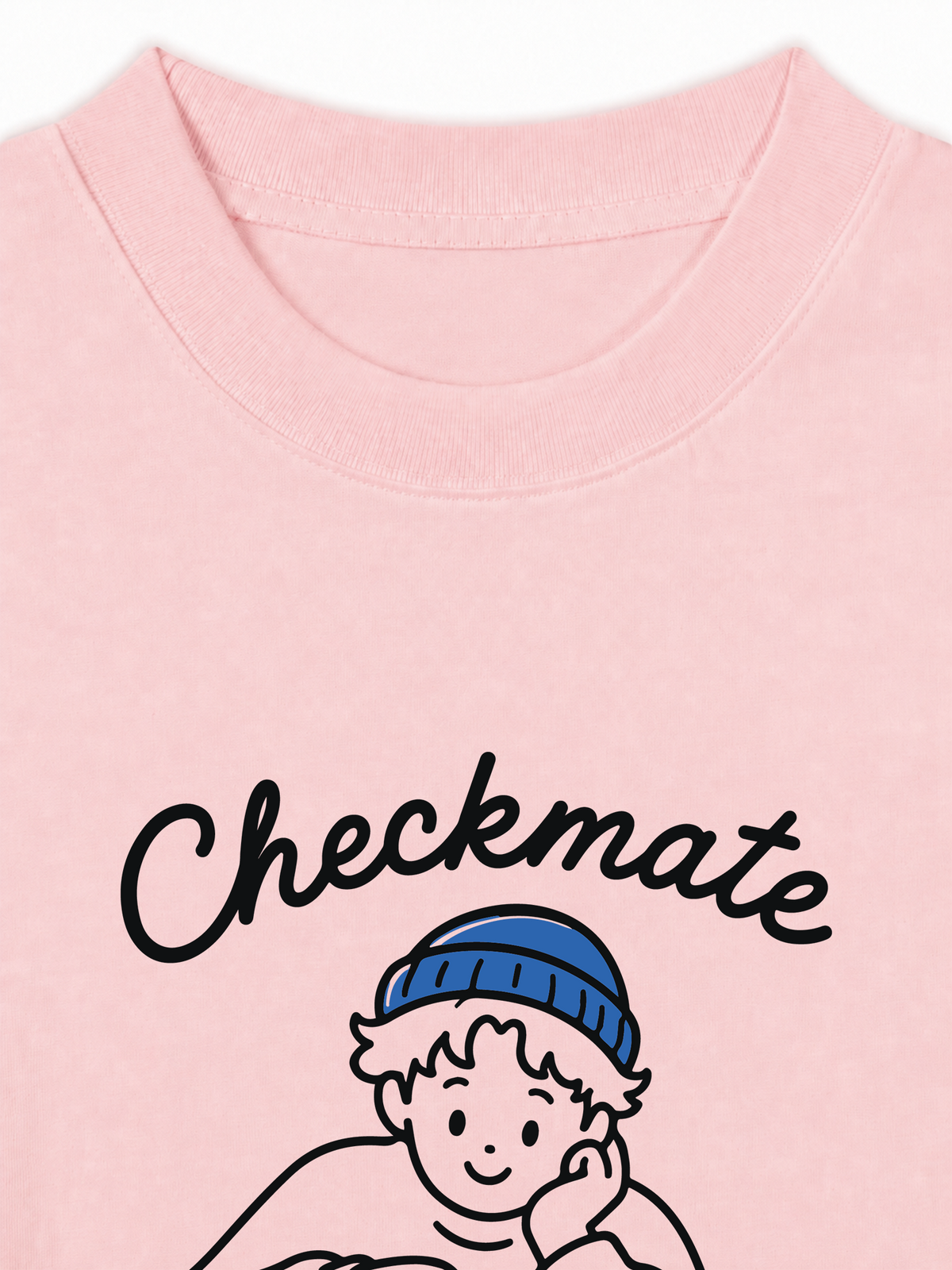 Áo Thun Relaxed Fit Checkmate