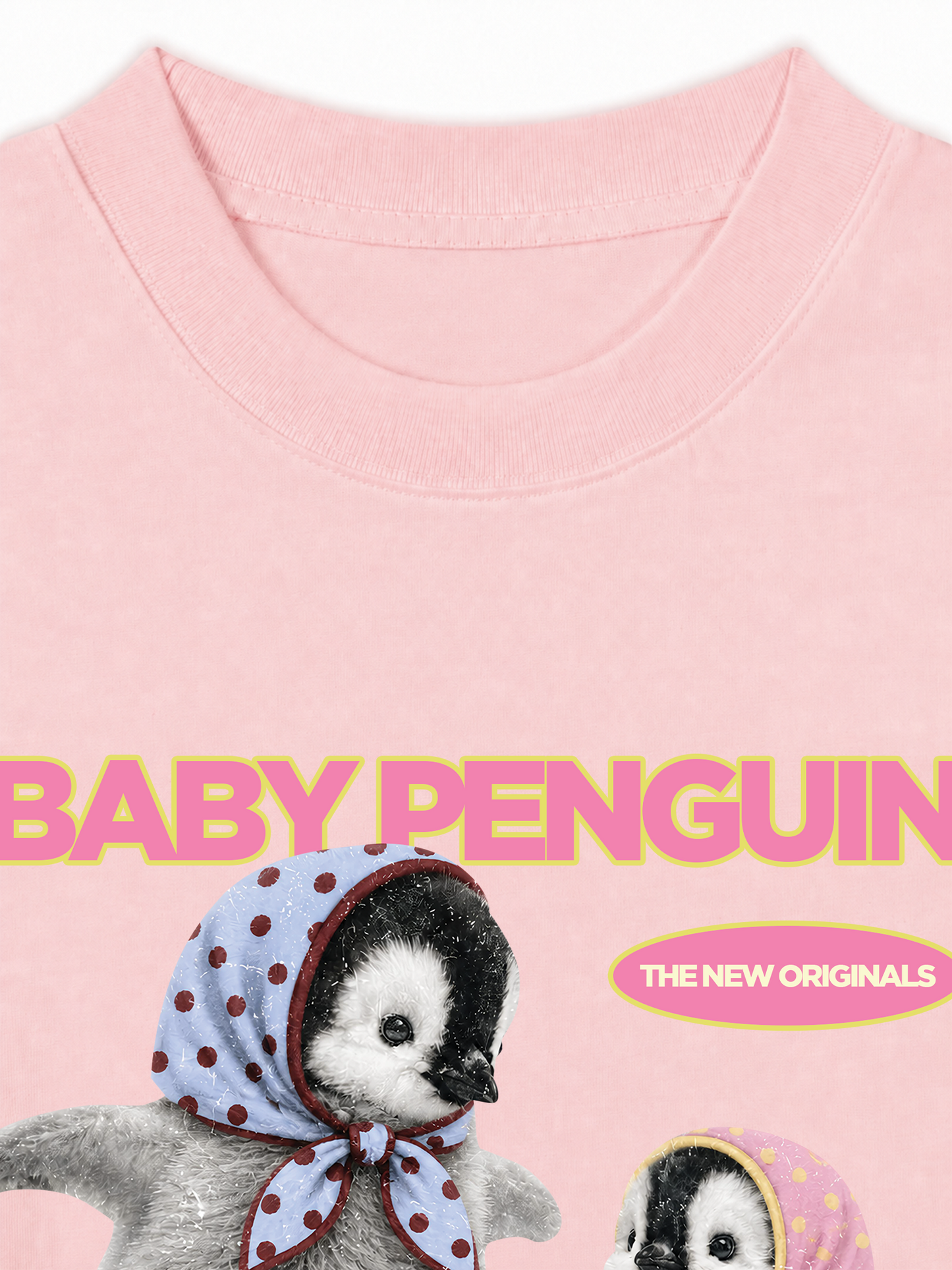 Áo Thun Relaxed Fit Baby Penguin