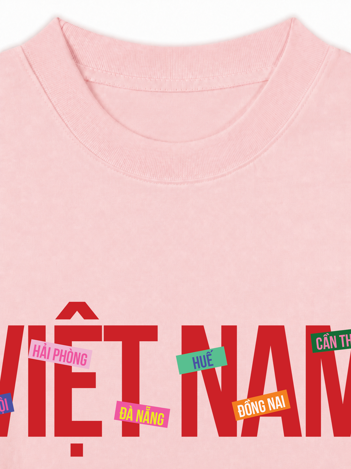 Áo Thun Relaxed Fit Việt Nam 7 Tỉnh Thành