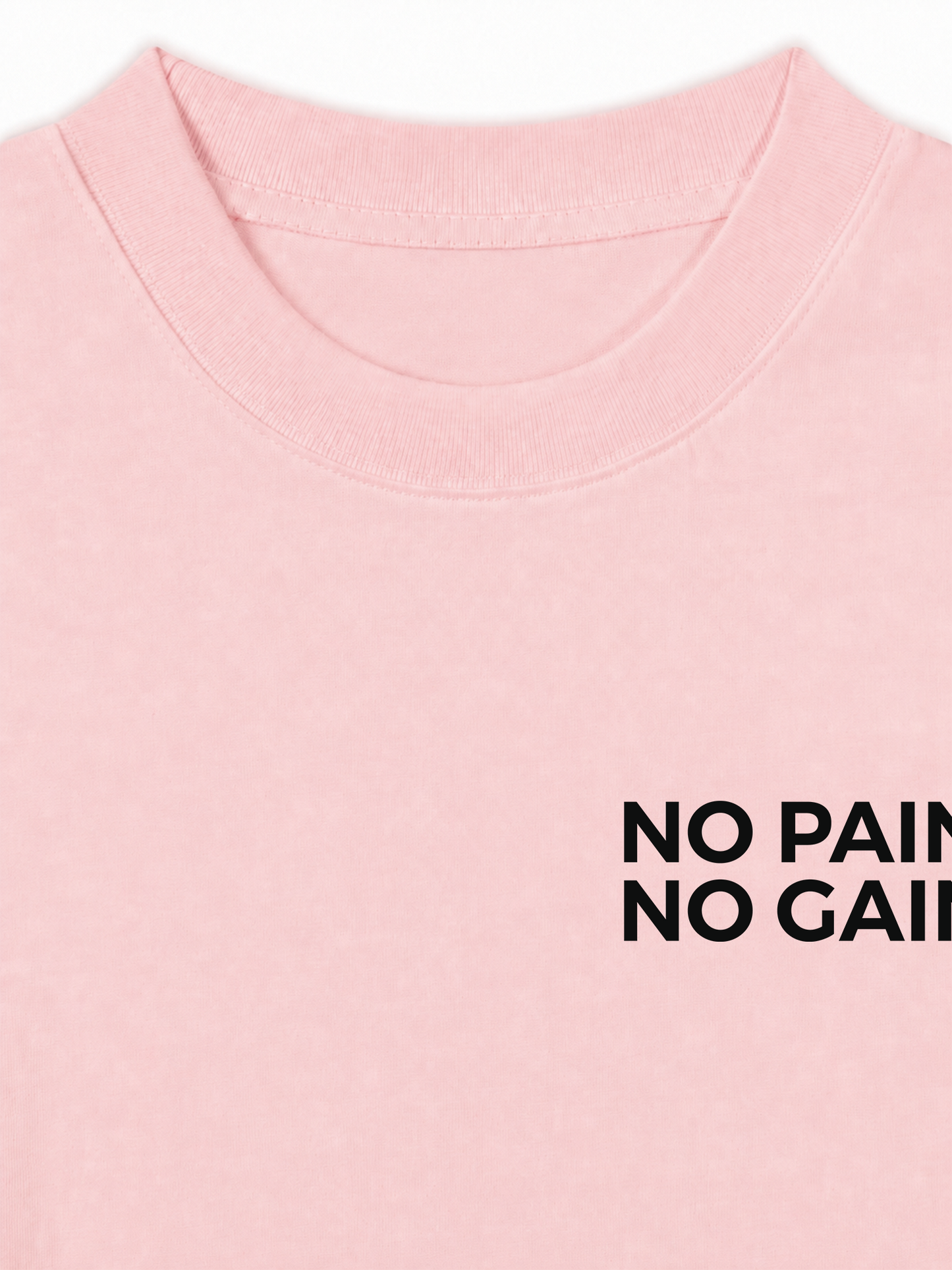 Áo Thun Relaxed Fit No Pain No Gain