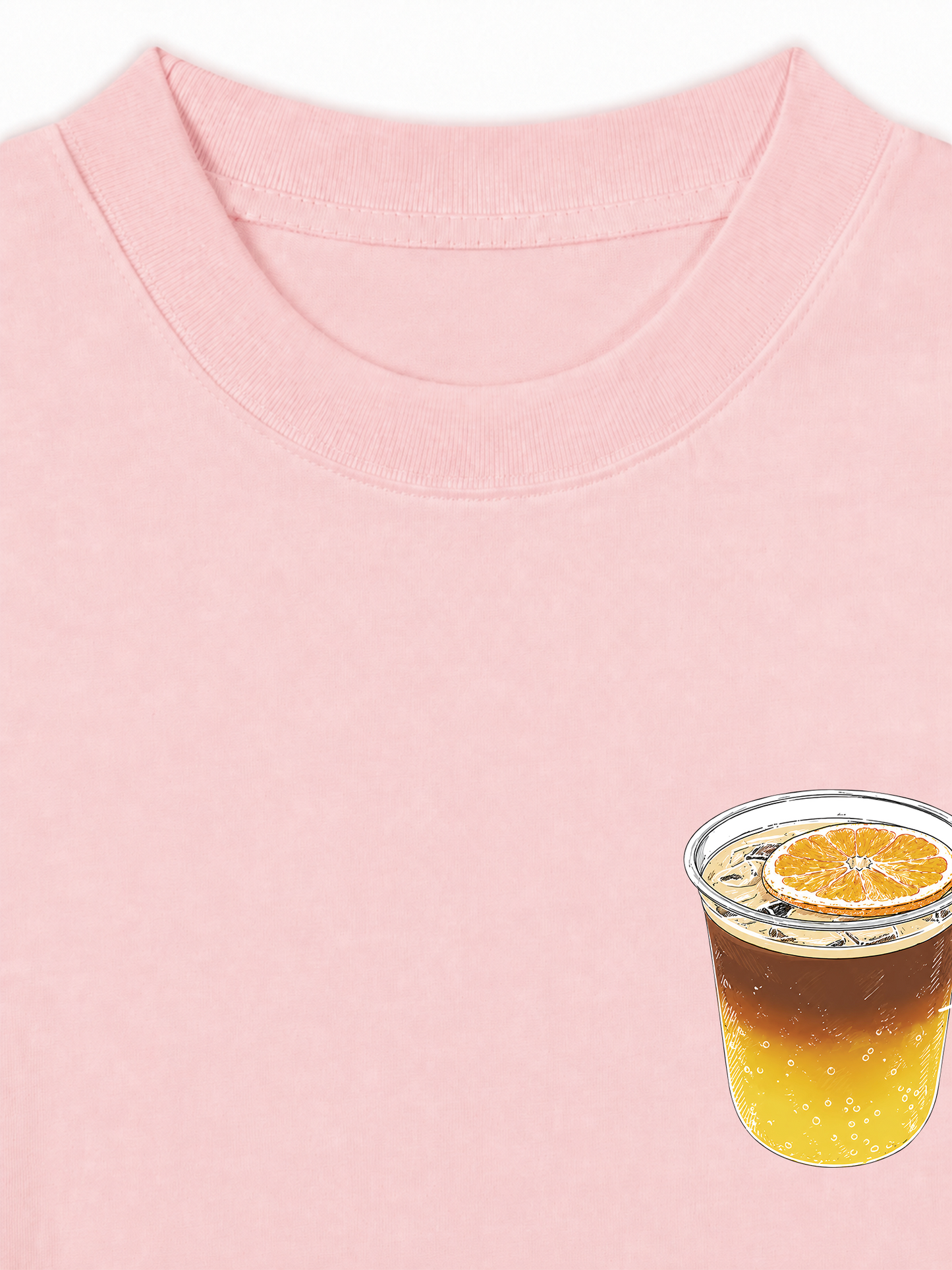 Áo Thun Relaxed Fit Orange Americano