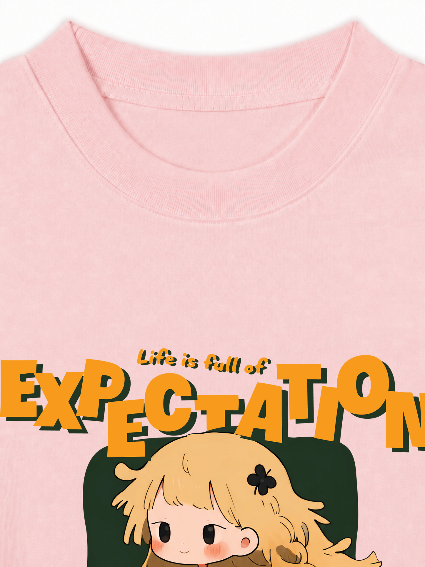Áo Thun Relaxed Fit Life Is Full Of Expectation