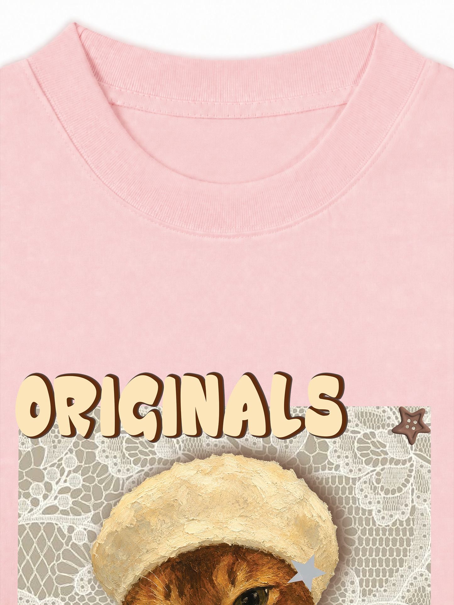 Áo Thun Relaxed Fit Originals Angle Meow