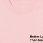Áo Thun Relaxed Fit Better Late Than Never