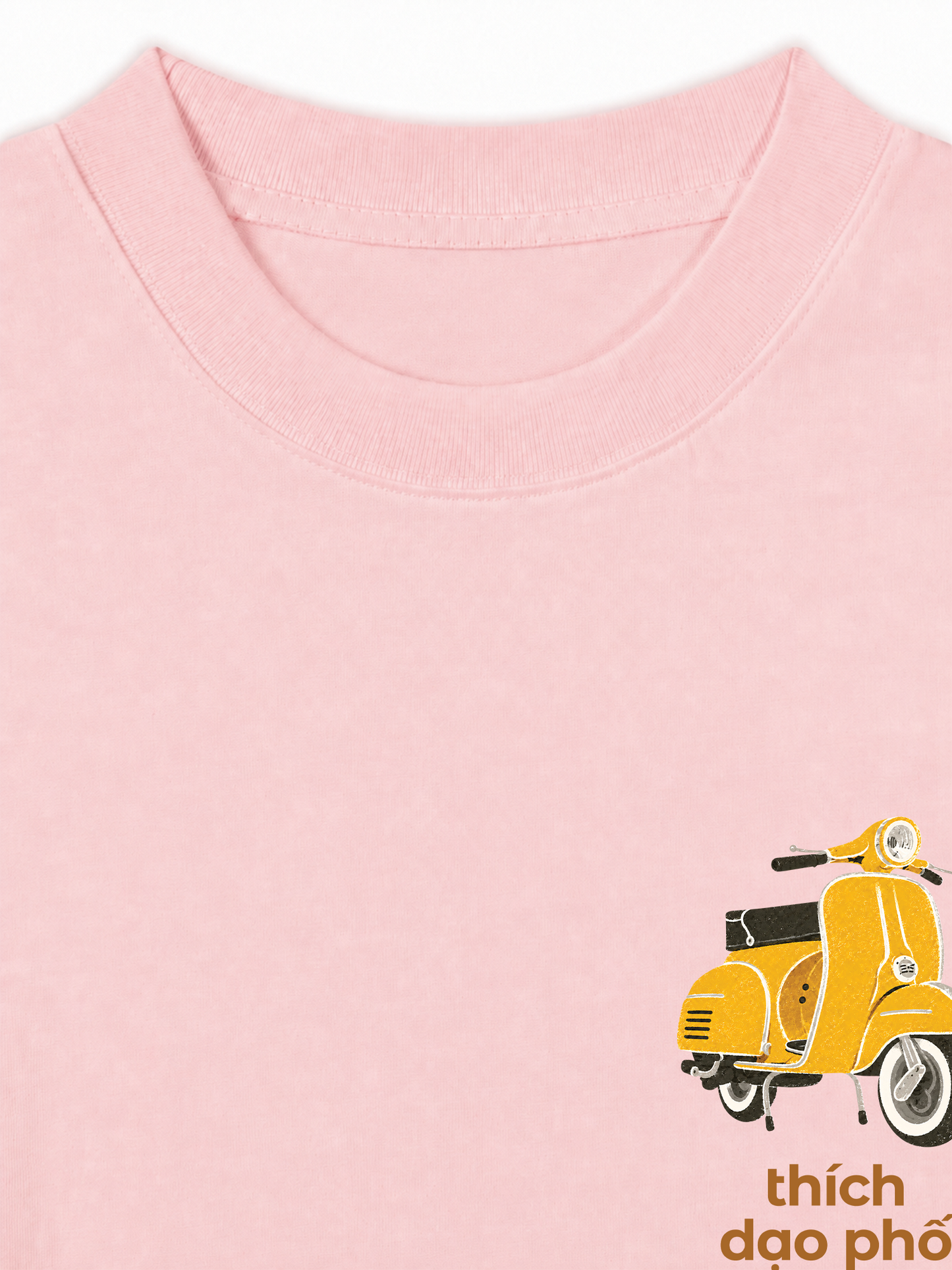 Áo Thun Relaxed Fit Thích Dạo Phố Yellow