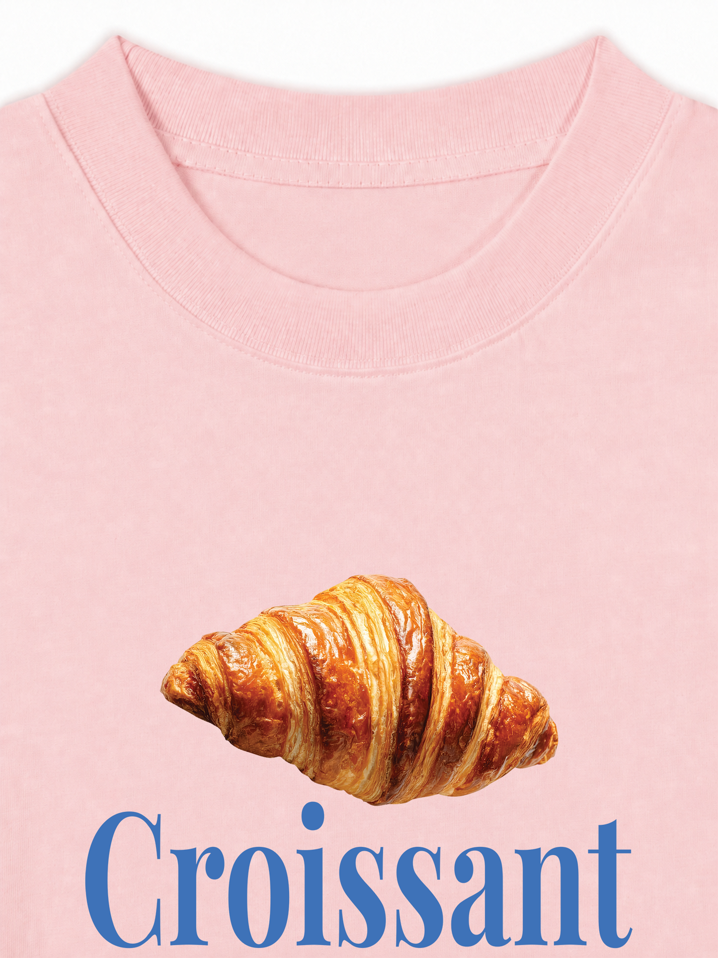 Áo Thun Relaxed Fit Croissant Quote