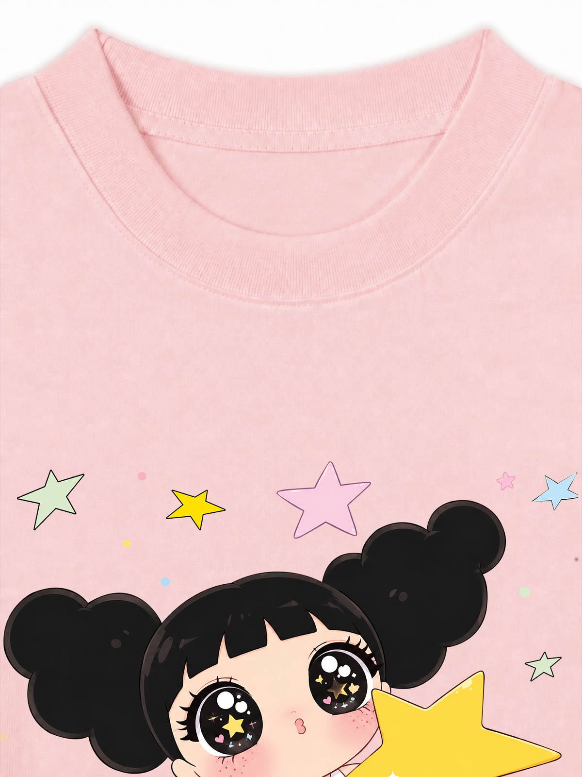 Áo Thun Relaxed Fit Dolly Girl Bling Star