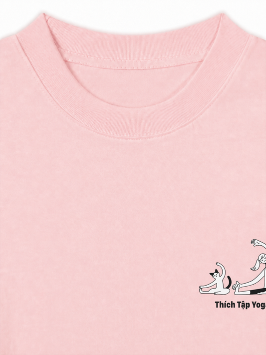 Áo Thun Relaxed Fit Thích Tập Yoga