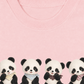 Áo Thun Relaxed Fit Panda Friends