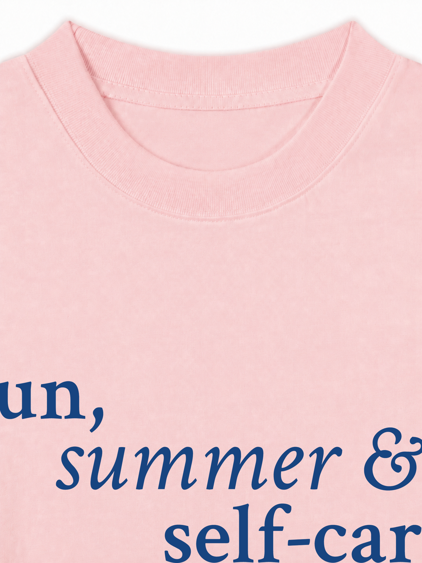 Áo Thun Relaxed Fit Sun Summer & Self Care