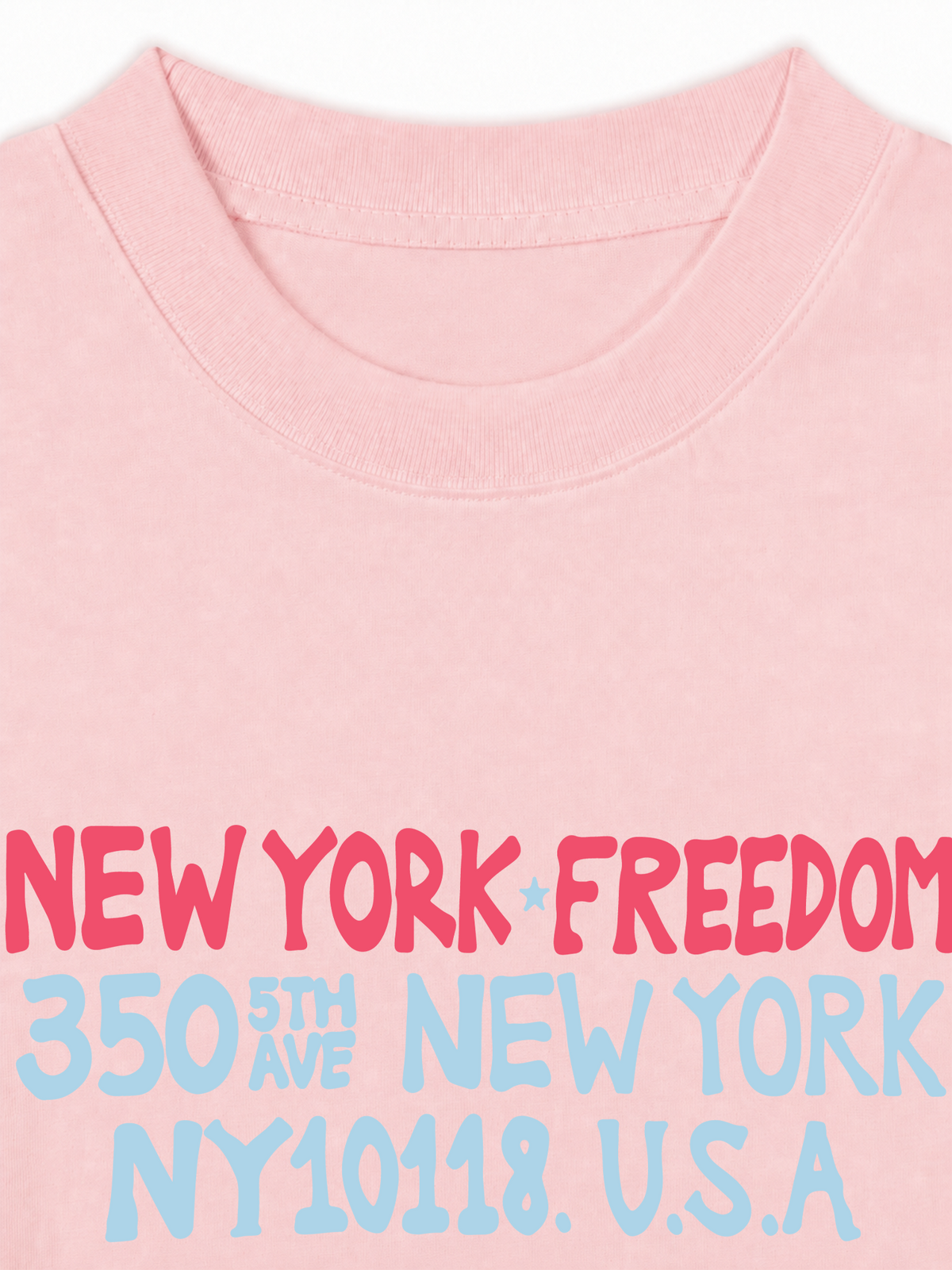 Áo Thun Relaxed Fit New York Freedom