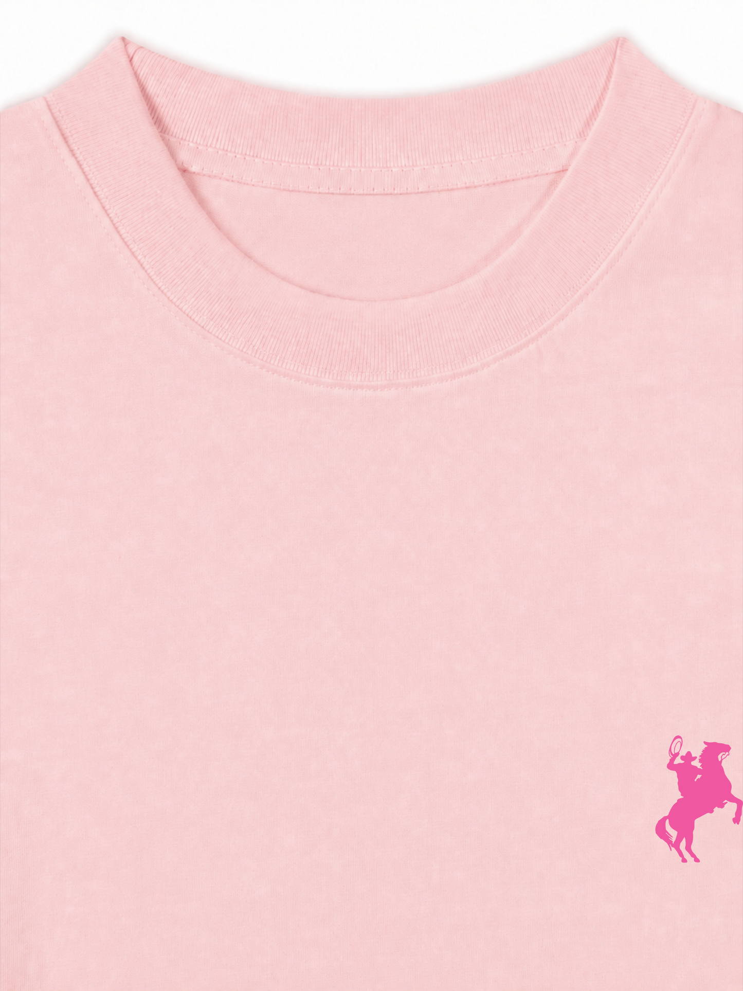Áo Thun Relaxed Fit  Pink Cowboy