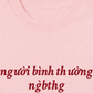 Áo Thun Relaxed Fit Người Bình Thường