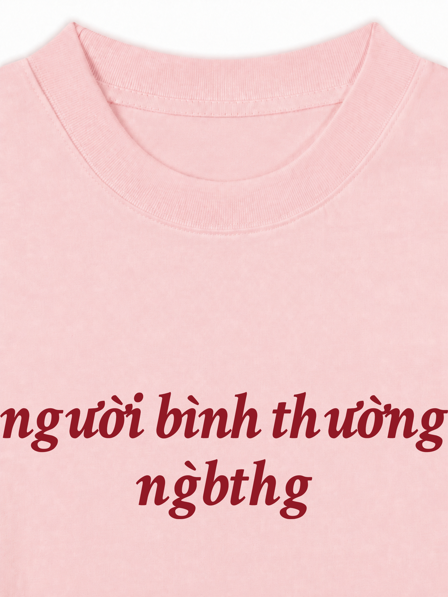 Áo Thun Relaxed Fit Người Bình Thường