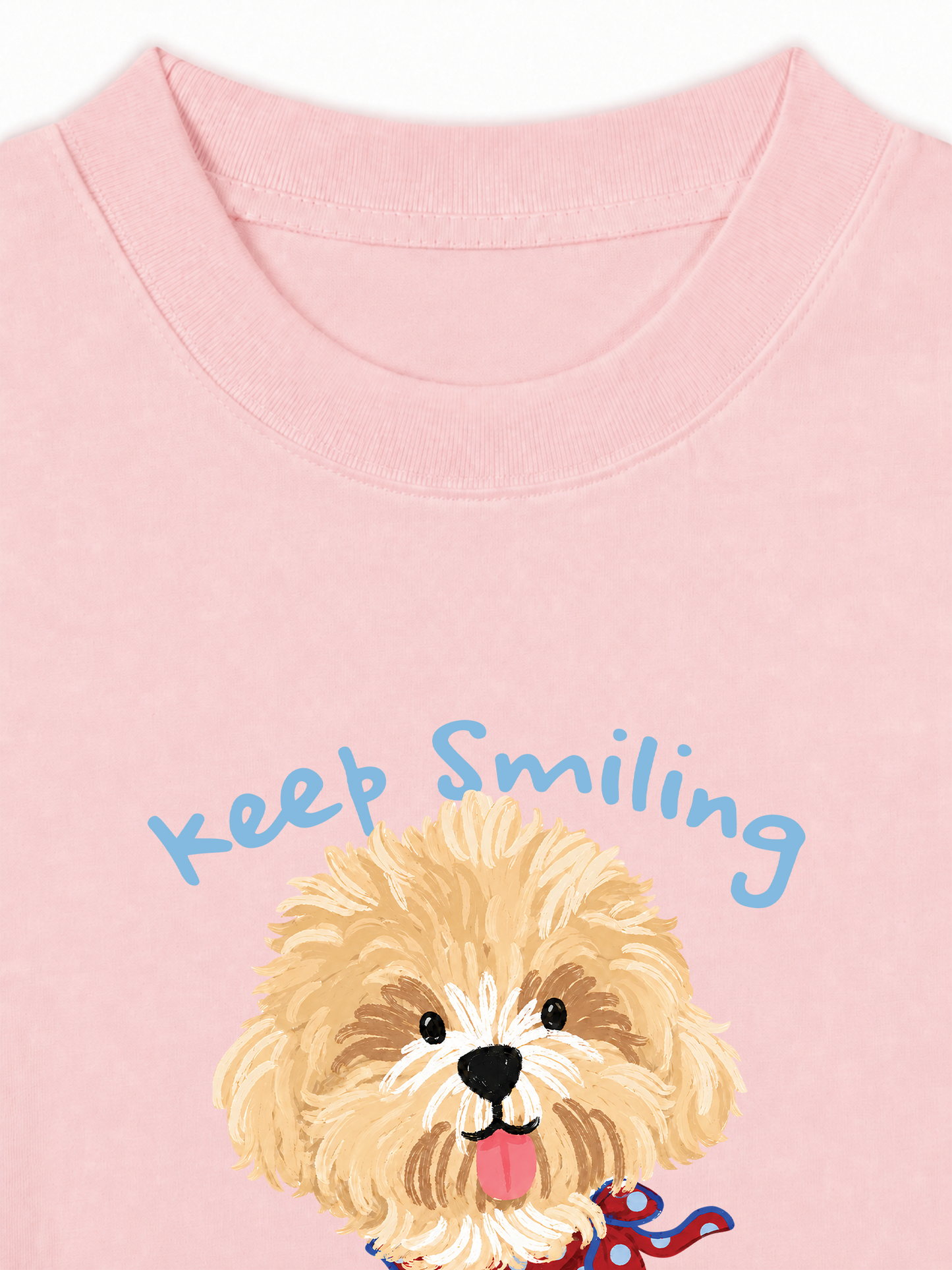 Áo Thun Relaxed Fit Keep Smiling