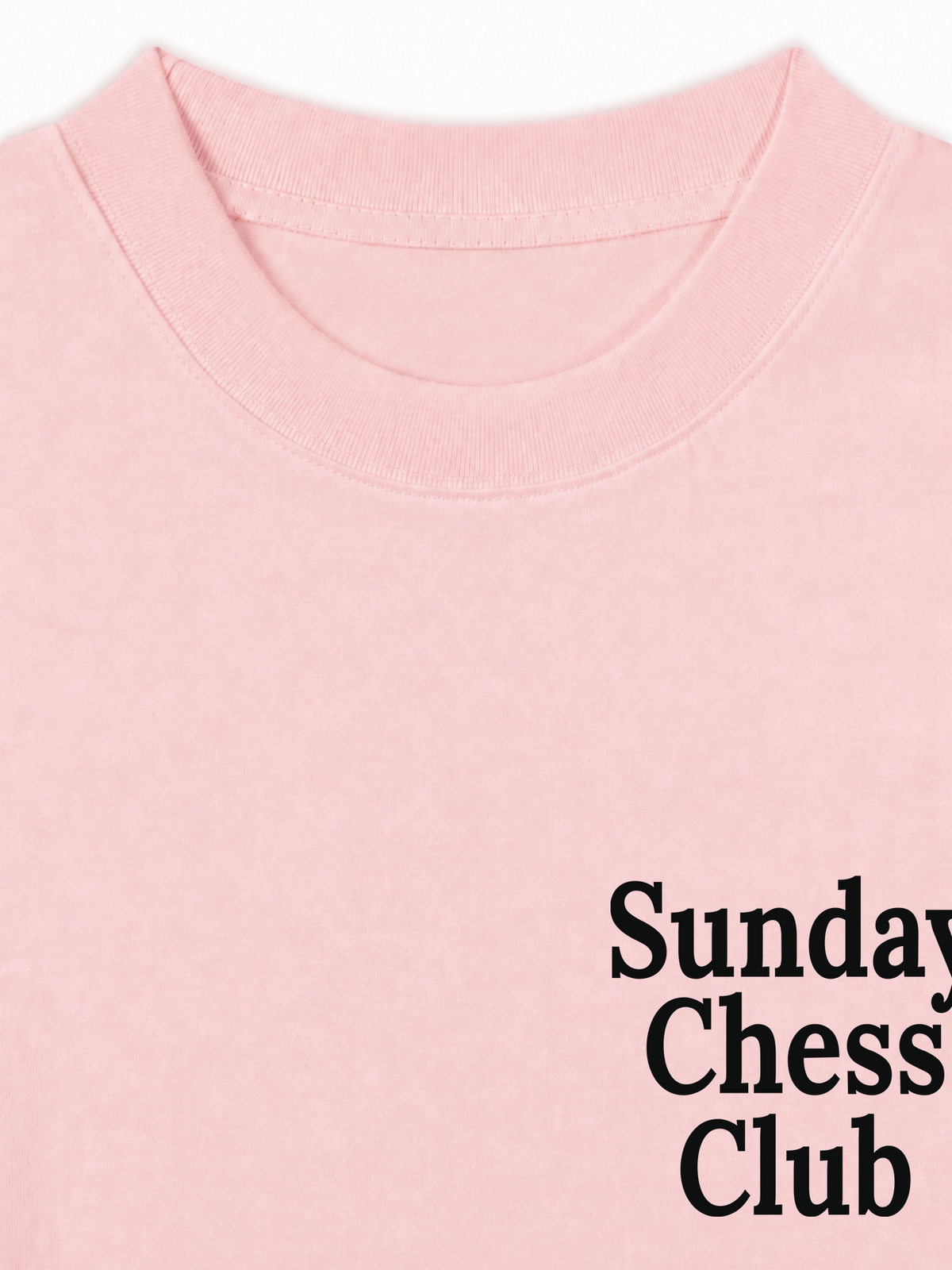 Áo Thun Relaxed Fit Sunday Chess Club