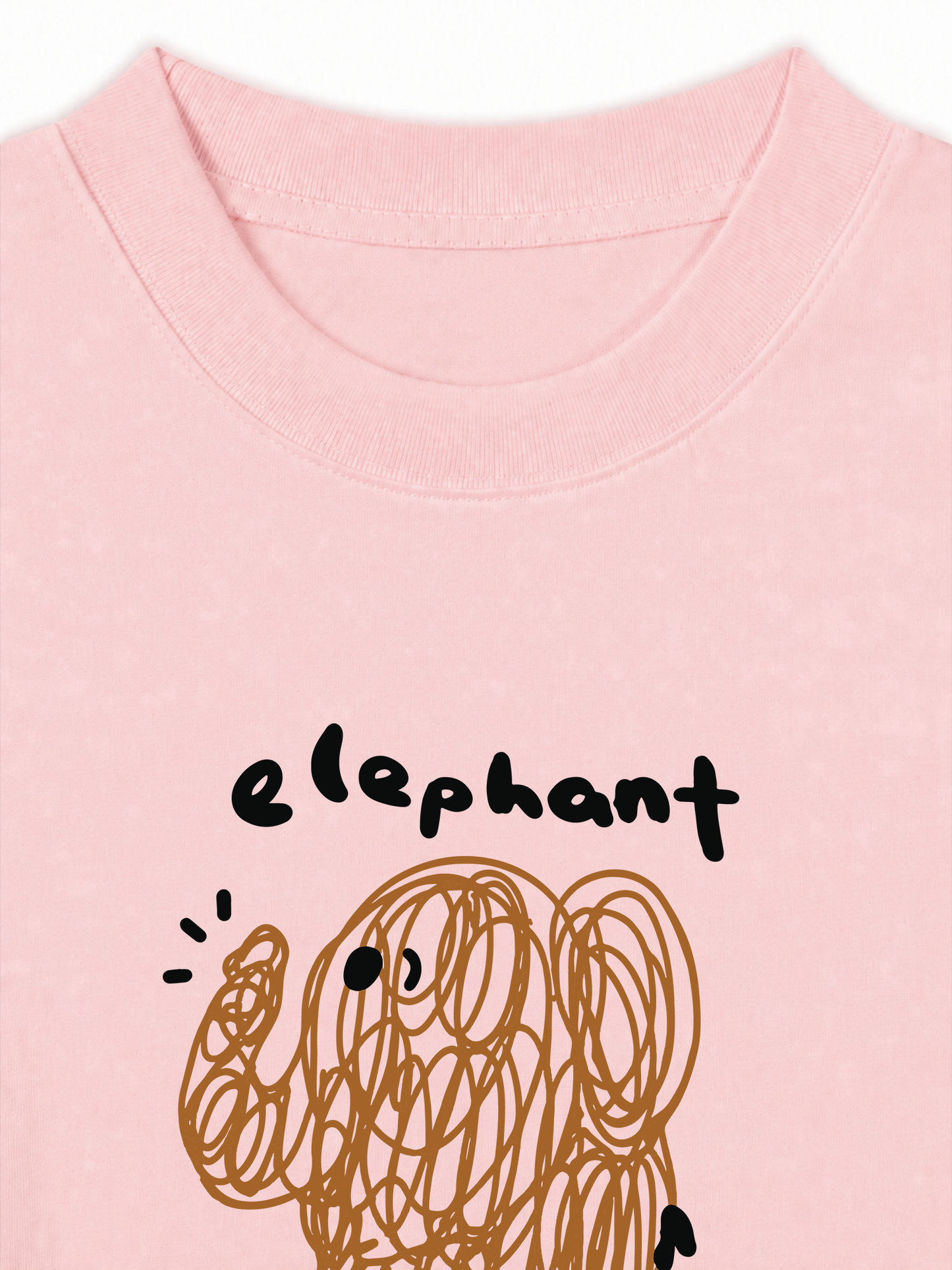 Áo Thun Relaxed Fit Cute Elephant