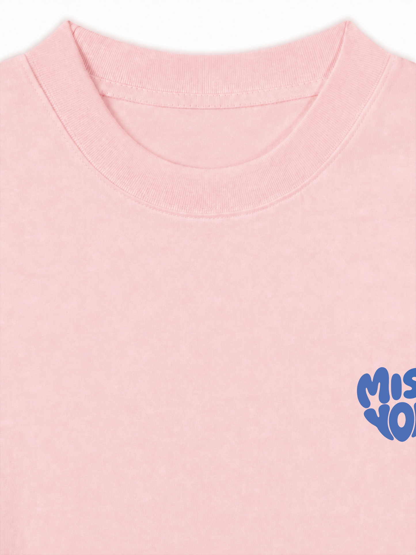 Áo Thun Relaxed Fit Miss You Typography