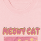 Áo Thun Relaxed Fit Meowy Cat Vicent