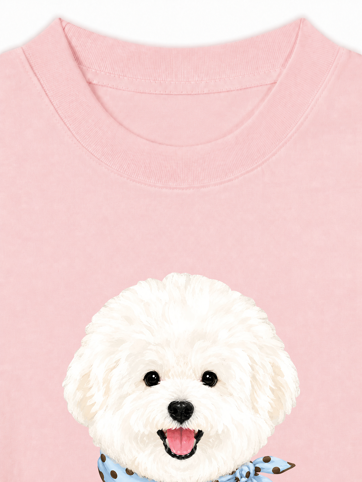 Áo Thun Relaxed Fit Cute Puppy