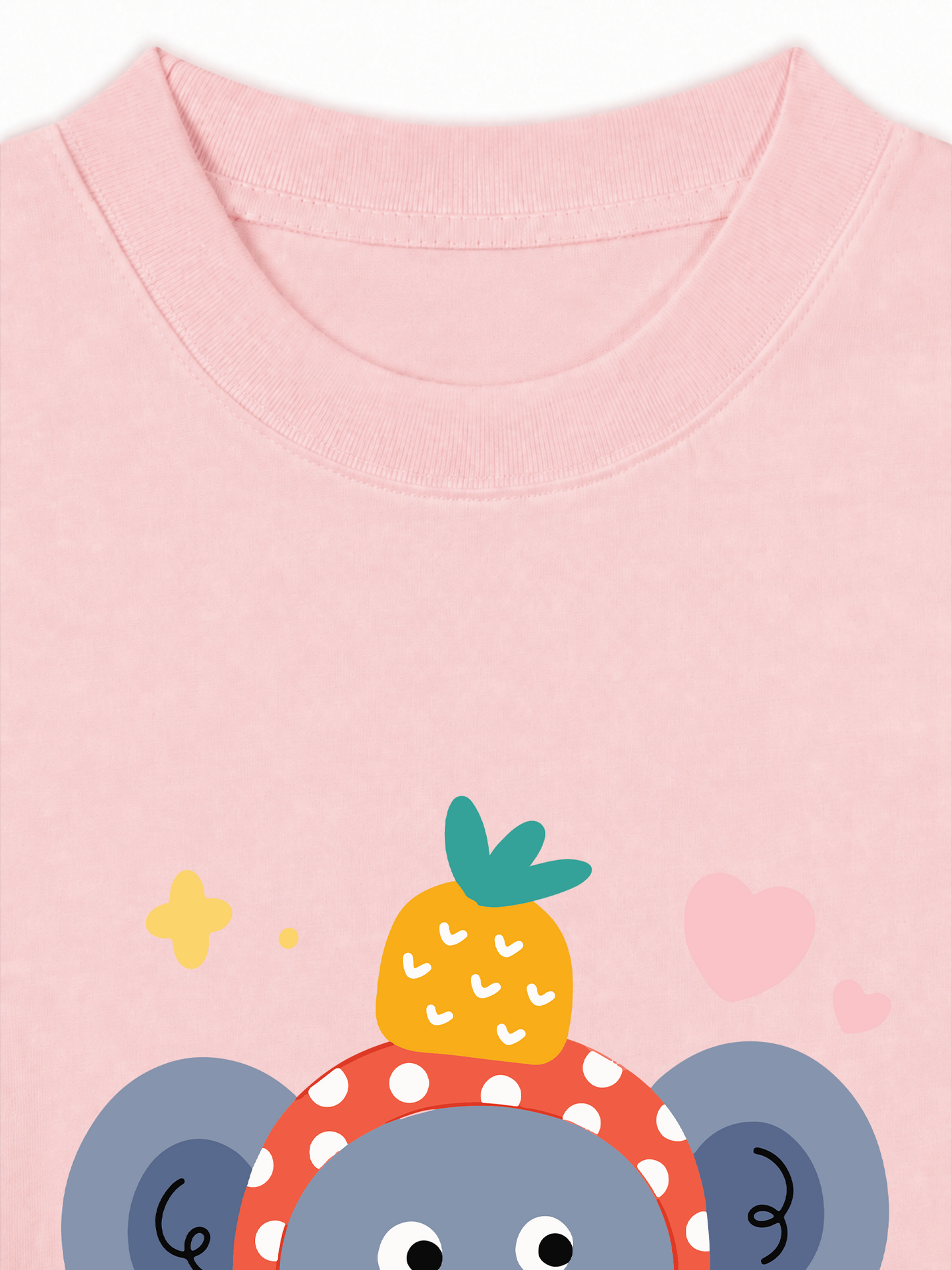 Áo Thun Relaxed Fit Pineapple Cutie Elephant