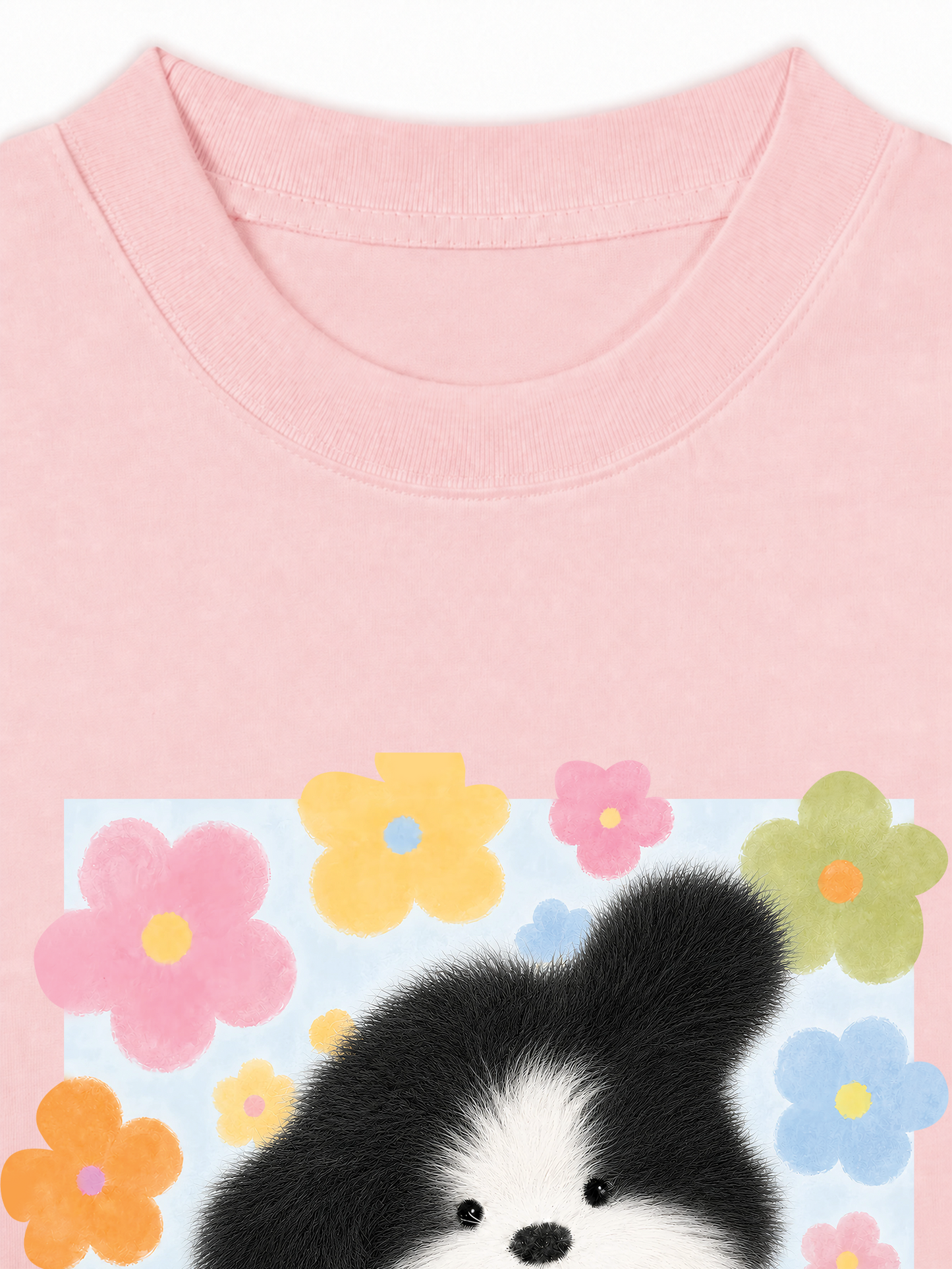 Áo Thun Relaxed Fit Flower Puppy