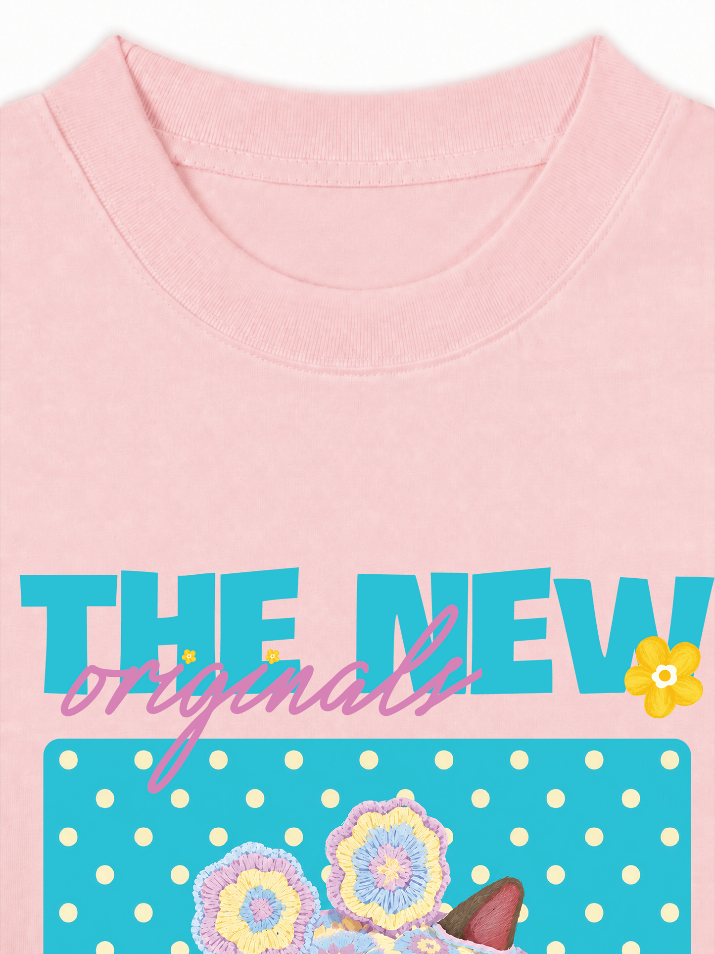 Áo Thun Relaxed Fit Little Mischief Meow