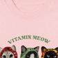 Áo Thun Relaxed Fit Vitamin Meow
