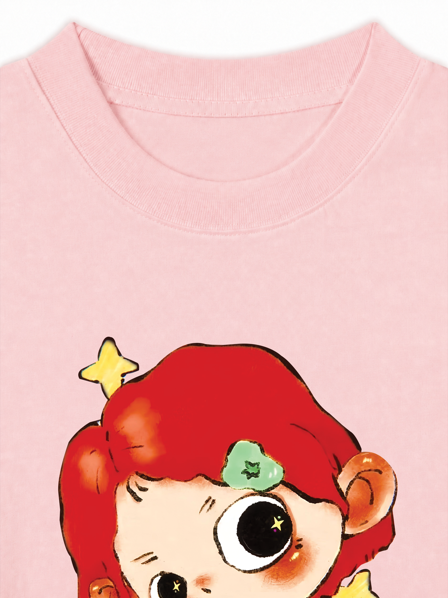 Áo Thun Relaxed Fit Red Hair Babae