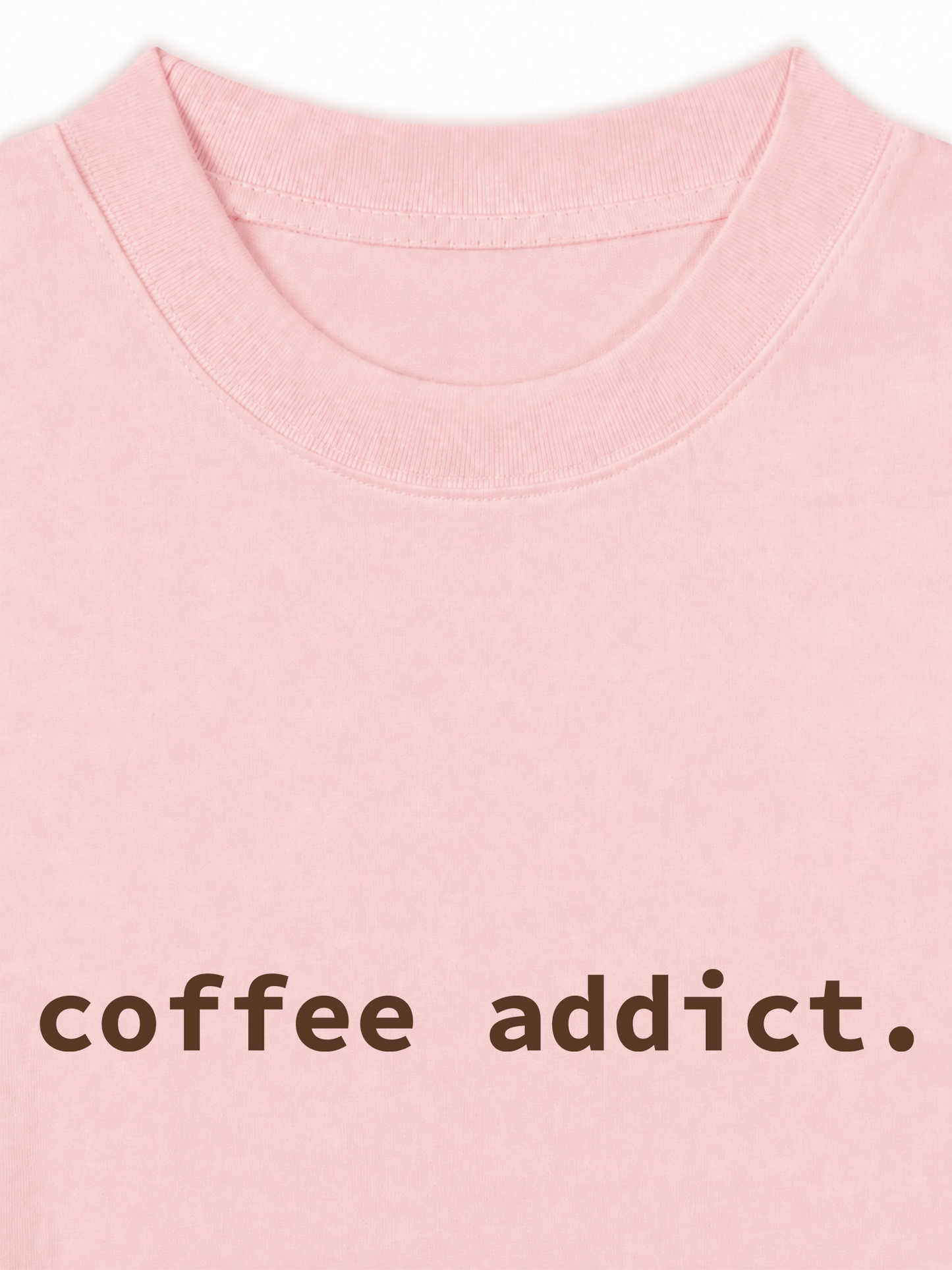 Áo Thun Relaxed Fit Coffee Addict
