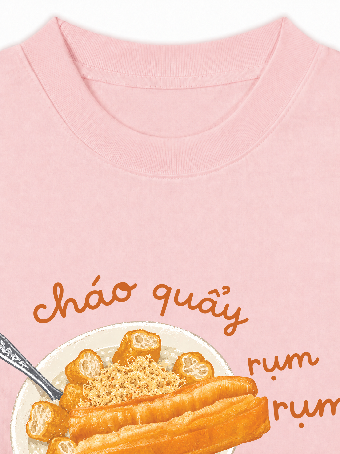 Áo Thun Relaxed Fit Cháo Quẩy
