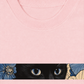 Áo Thun Relaxed Fit Blue Flower Cat
