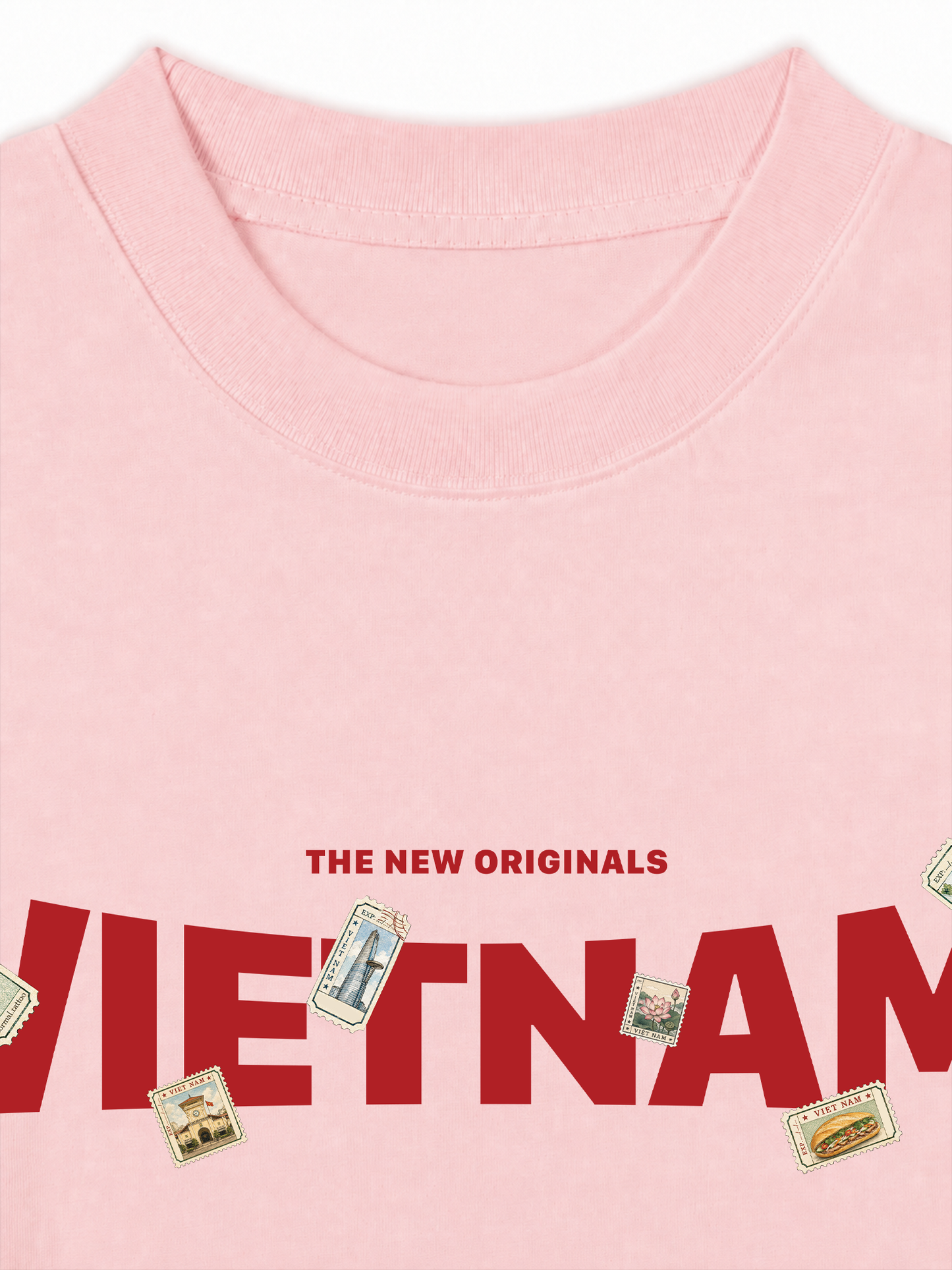 Áo Thun Relaxed Fit Vietnam Stamp