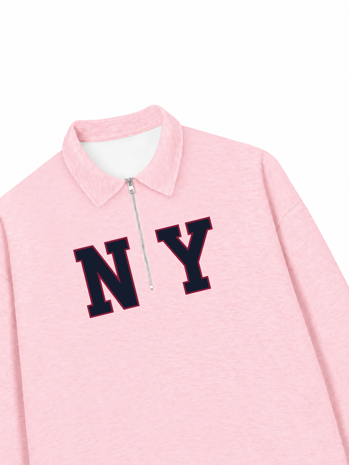 Áo Sweater Polo Nỉ Hai Da NY