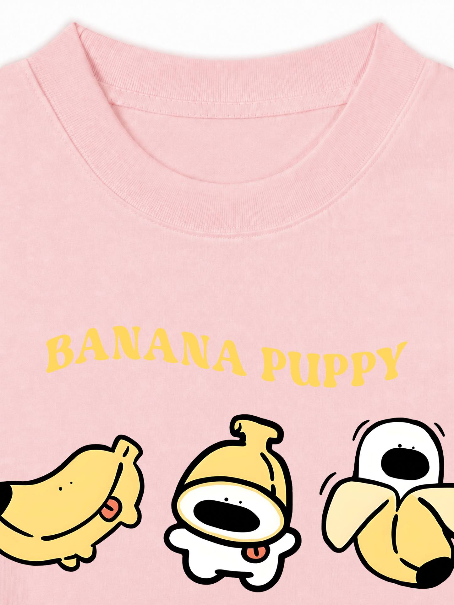 Áo Thun Relaxed Fit Banana Puppy