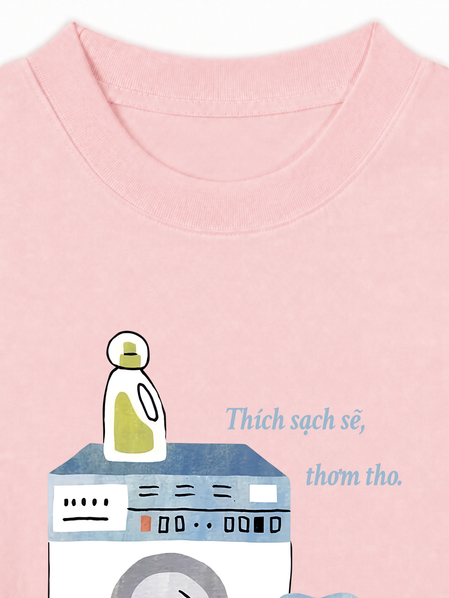 Áo Thun Relaxed Fit Thích Sạch Sẽ Thơm Tho