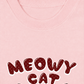 Áo Thun Relaxed Fit Meowy Cat Red Xmas Plaid