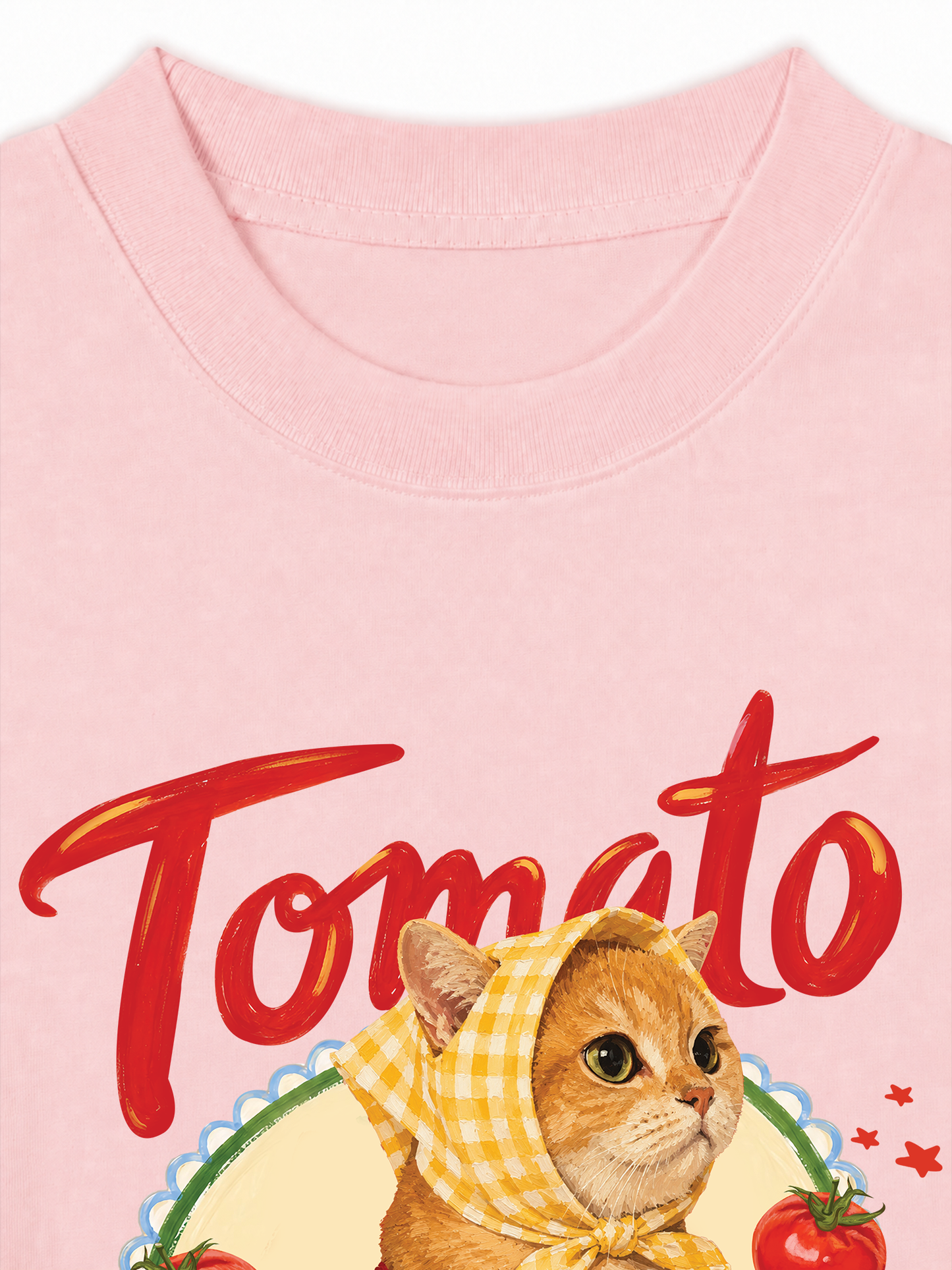Áo Thun Relaxed Fit Tomato Meow