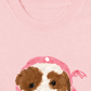 Áo Thun Relaxed Fit Pink Dots Puppy