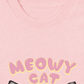 Áo Thun Relaxed Fit Meowy Cat Yellow Plaid