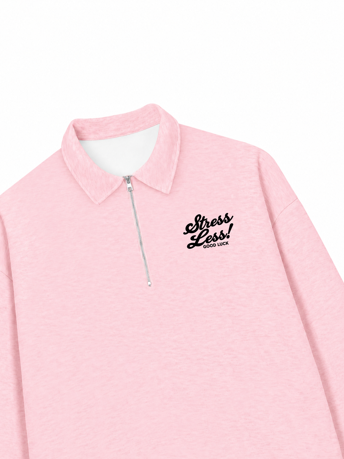 Áo Sweater Polo Nỉ Hai Da  Stress Less