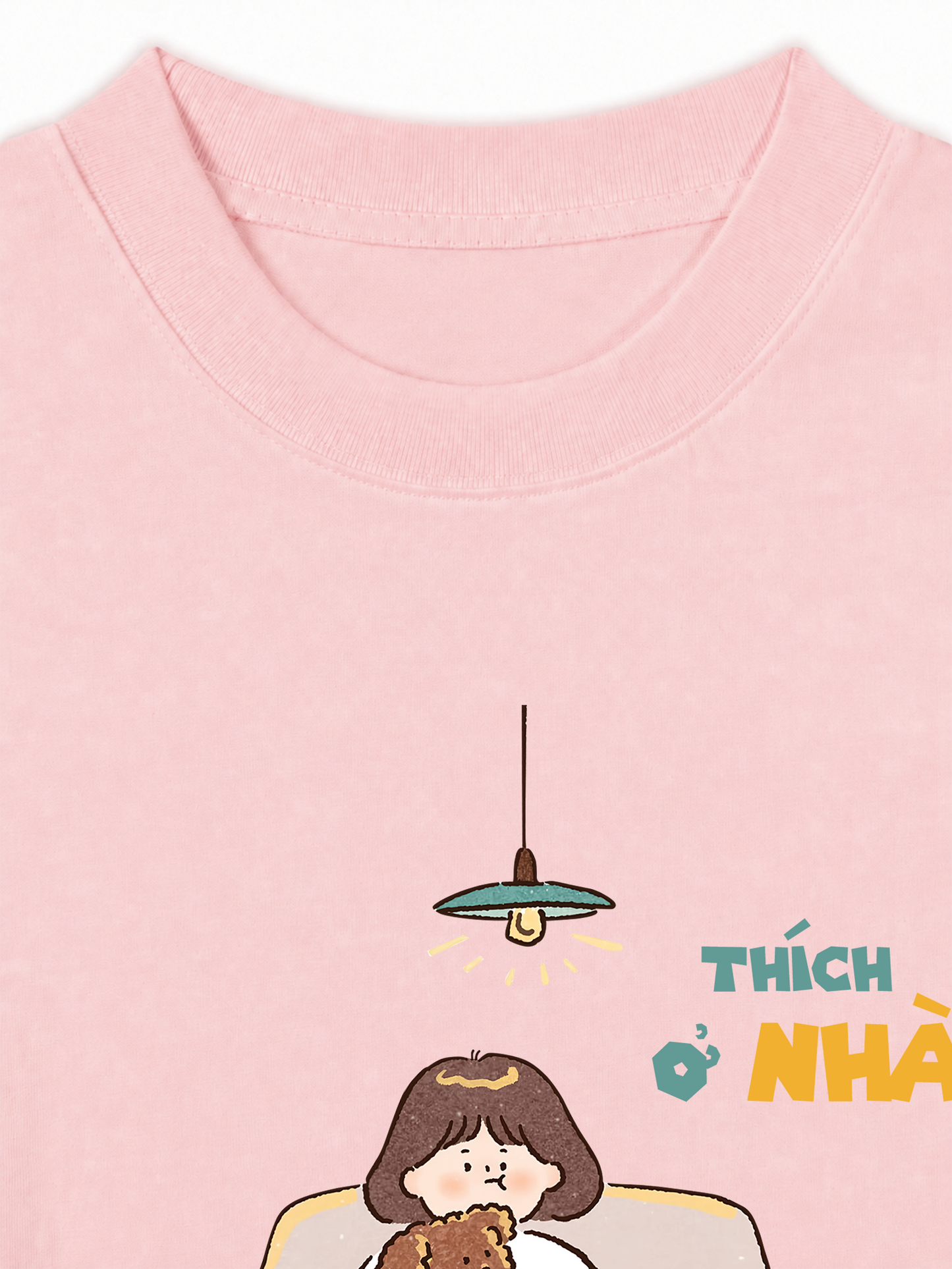 Áo Thun Relaxed Fit Thích Ở Nhà 2
