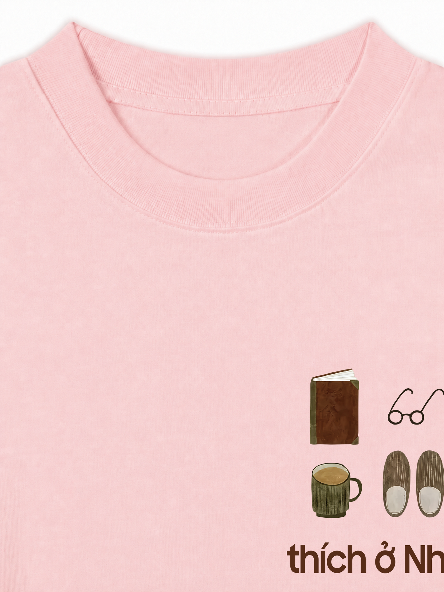 Áo Thun Relaxed Fit Thích Ở Nhà